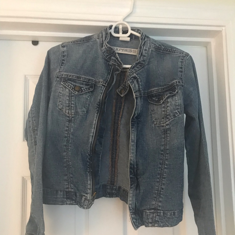 Express Jean Jacket size xsmall